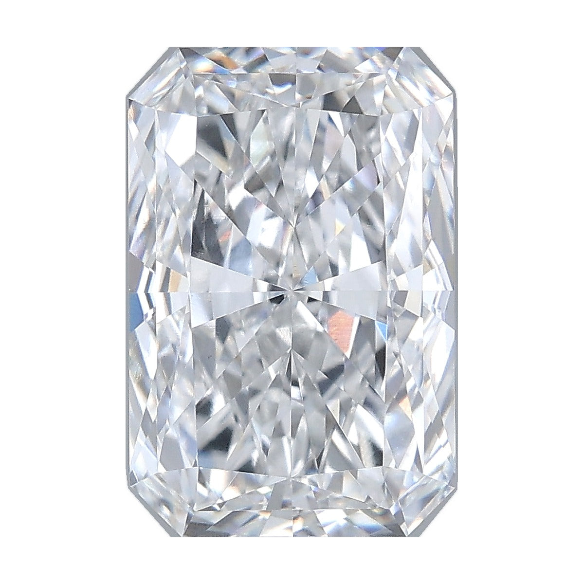 3.53 ct radiant lab-grown diamond, D color, VS1 clarity, IGI certified, still from its 360° video