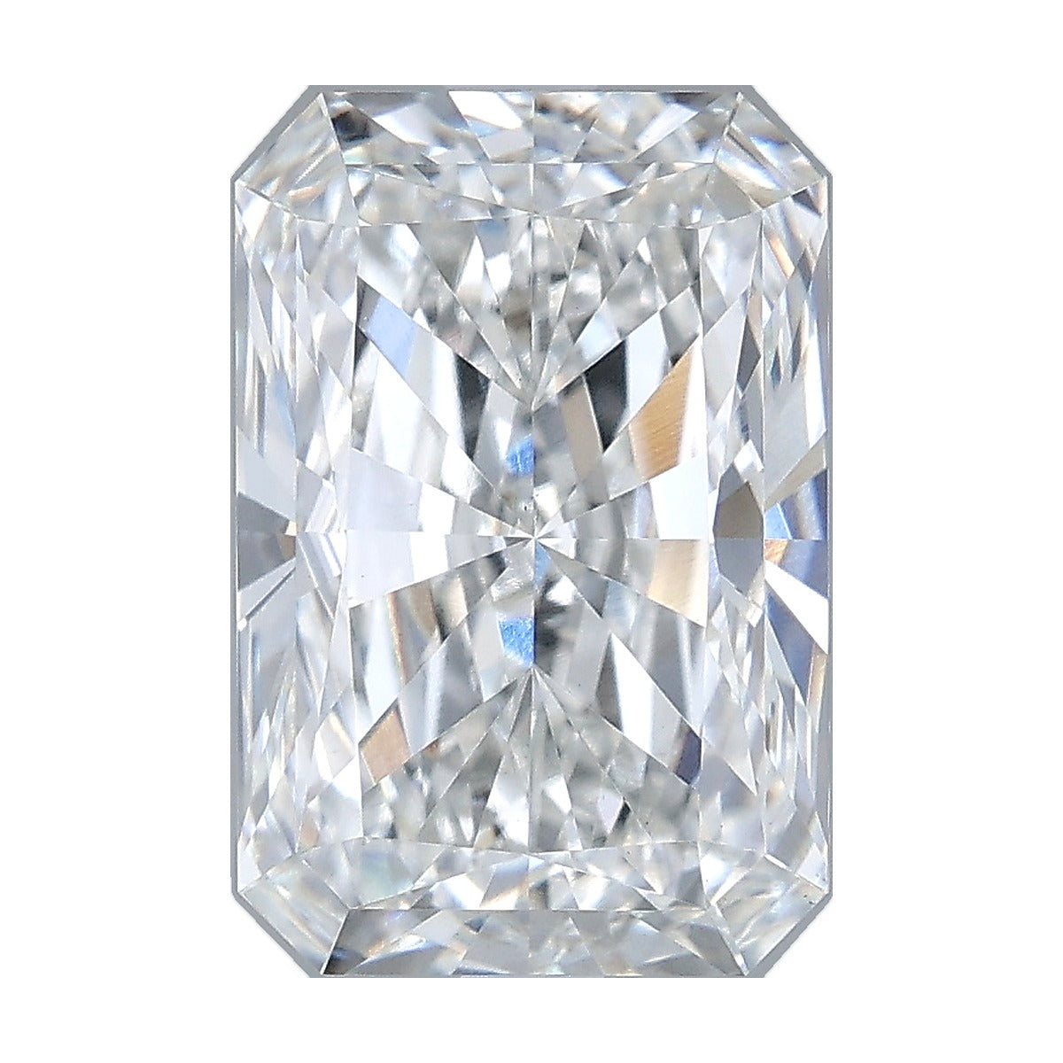 3.53 ct radiant lab-grown diamond, F color, VS1 clarity, IGI certified, still from its 360° video