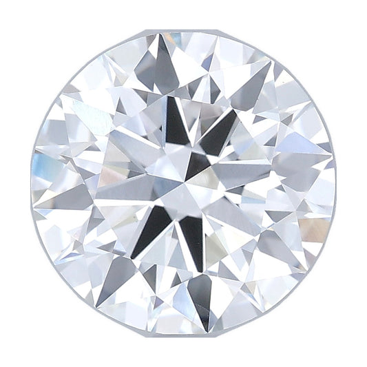 3.53 ct round lab-grown diamond, E color, VS1 clarity, GIA certified, still from its 360° video