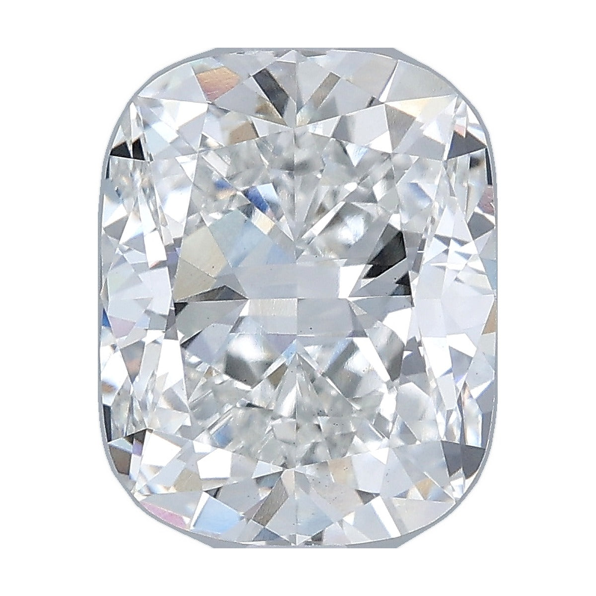 3.54 ct elongated cushion lab-grown diamond, E color, VS1 clarity, IGI certified, still from its 360° video