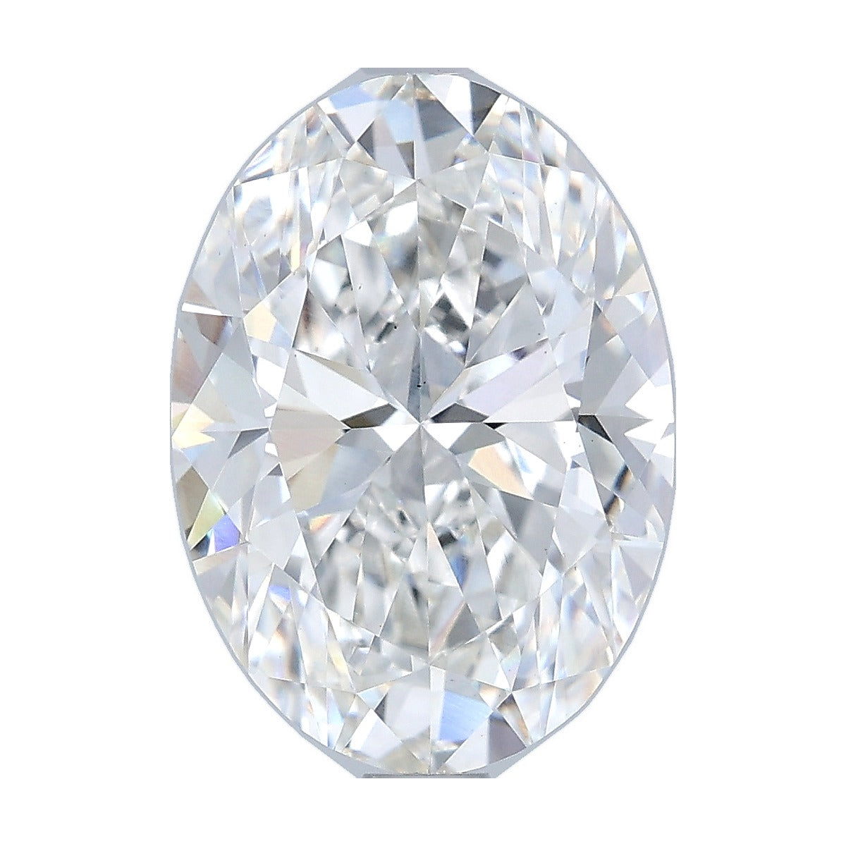 3.54 ct oval lab-grown diamond, G color, VS1 clarity, IGI certified, still from its 360° video