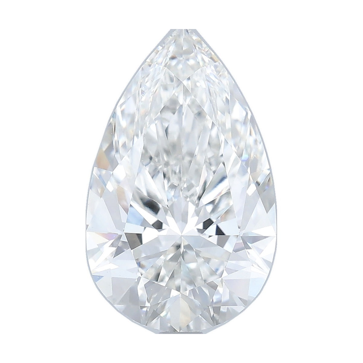 3.54 ct pear lab-grown diamond, G color, VVS2 clarity, IGI certified, still from its 360° video