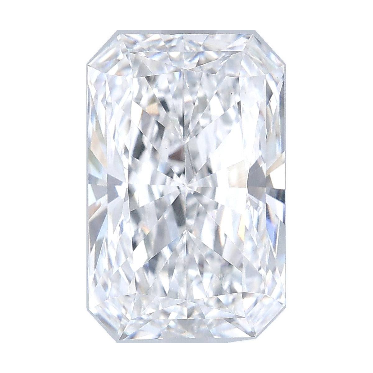 3.54 ct radiant lab-grown diamond, D color, VS1 clarity, IGI certified, still from its 360° video