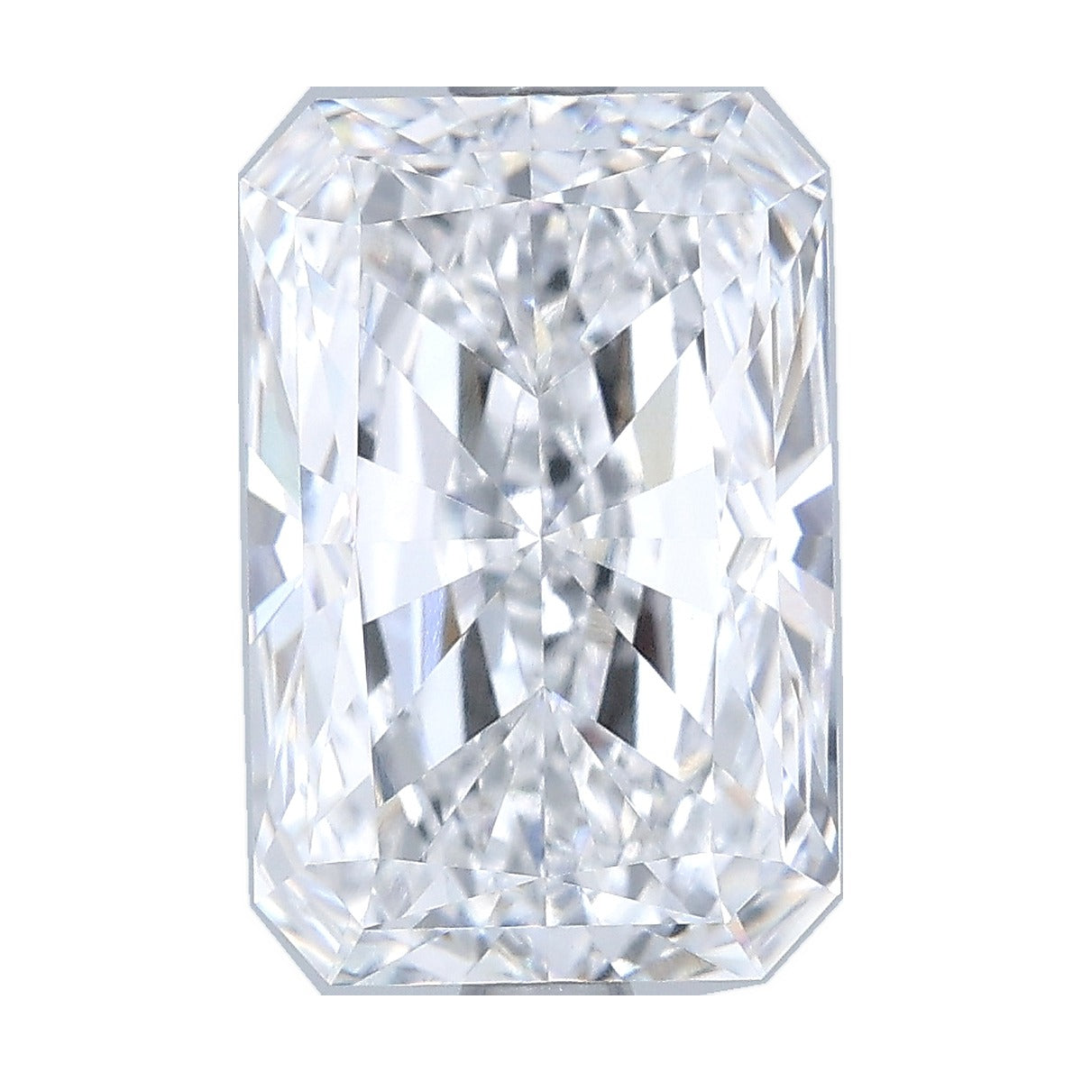 3.54 ct radiant lab-grown diamond, D color, VVS2 clarity, GIA certified, still from its 360° video