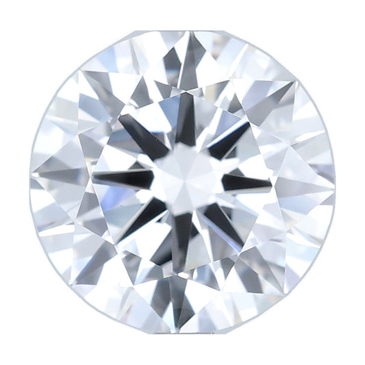 3.54 ct round lab-grown diamond, E color, VVS2 clarity, IGI certified, still from its 360° video
