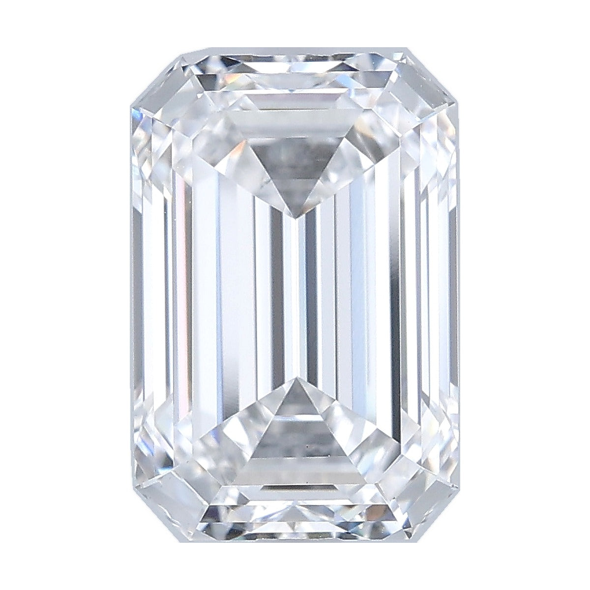 3.55 ct emerald lab-grown diamond, D color, VS1 clarity, IGI certified, still from its 360° video