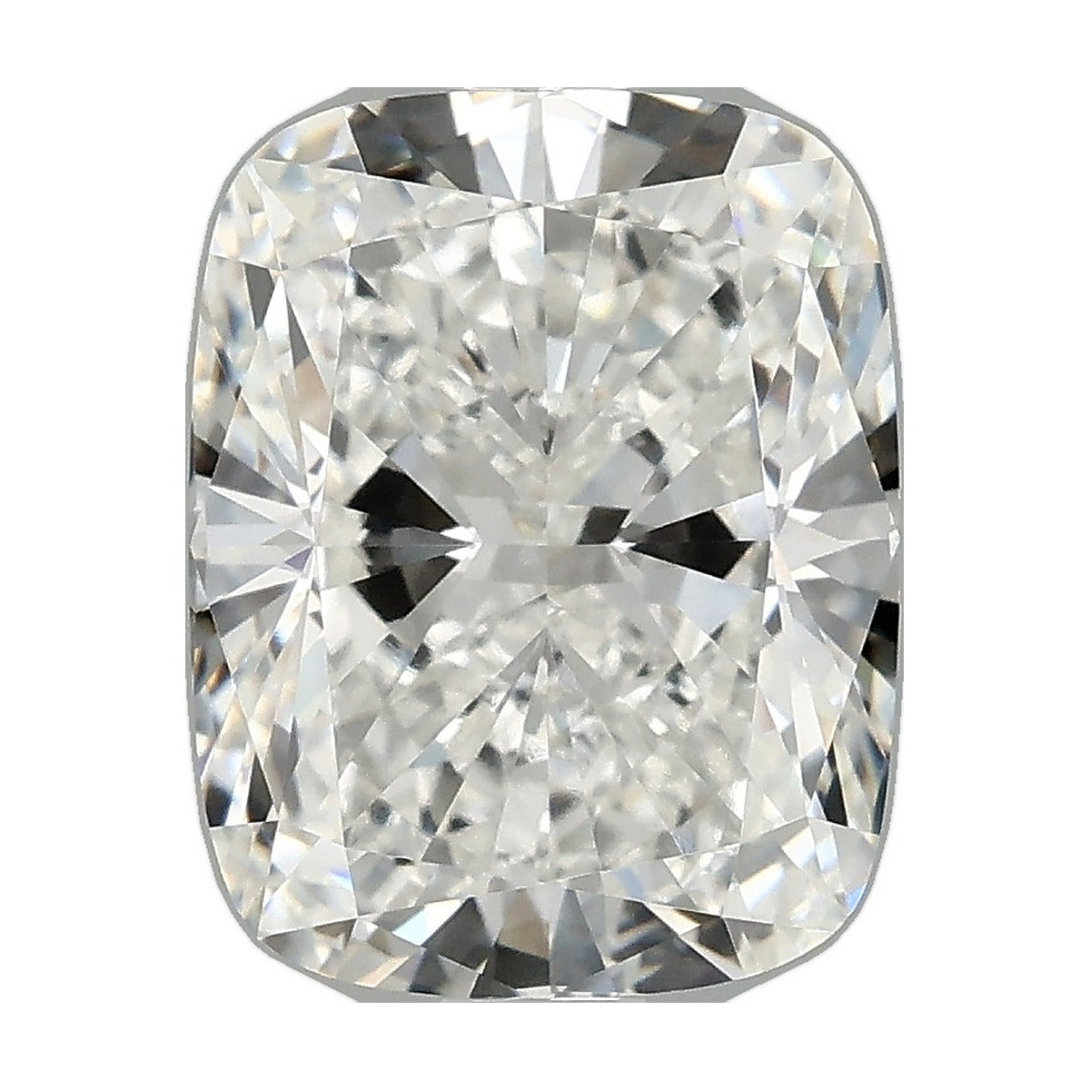 3.56 ct elongated cushion lab-grown diamond, F color, VVS1 clarity, IGI certified, still from its 360° video