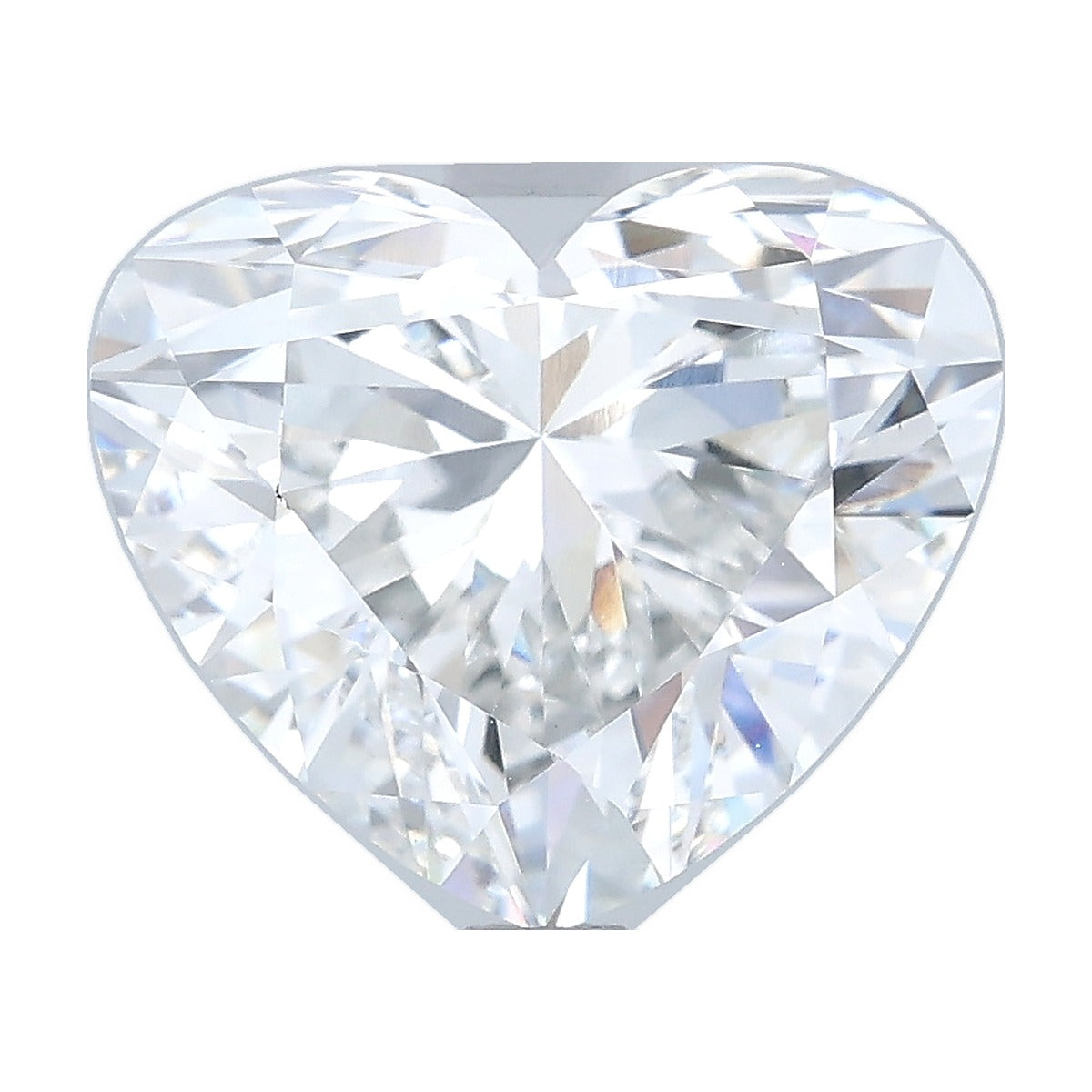 3.56 ct heart lab-grown diamond, F color, VS1 clarity, IGI certified, still from its 360° video
