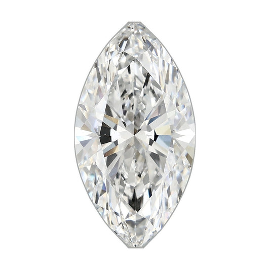 3.56 ct marquise lab-grown diamond, D color, VS1 clarity, IGI certified, still from its 360° video