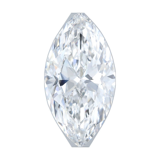 3.56 ct marquise lab-grown diamond, D color, VS1 clarity, IGI certified, still from its 360° video
