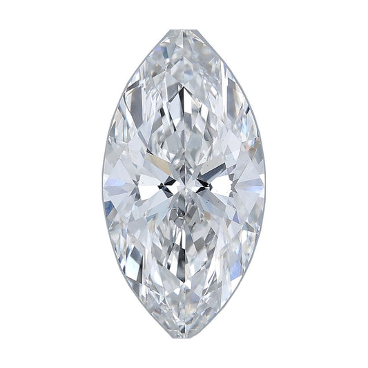 3.56 ct marquise lab-grown diamond, E color, VS2 clarity, IGI certified, still from its 360° video