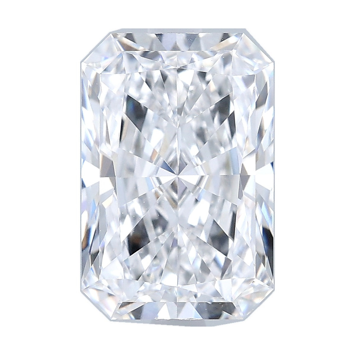 3.56 ct radiant lab-grown diamond, D color, VVS2 clarity, IGI certified, still from its 360° video