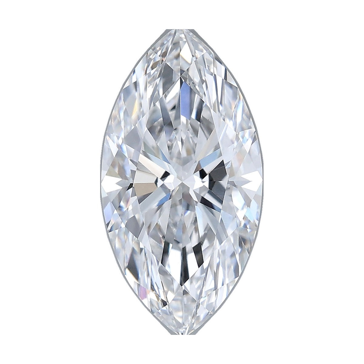 3.57 ct marquise lab-grown diamond, D color, VVS2 clarity, IGI certified, still from its 360° video
