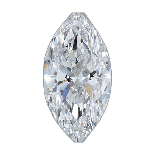 3.57 ct marquise lab-grown diamond, E color, VS1 clarity, IGI certified, still from its 360° video