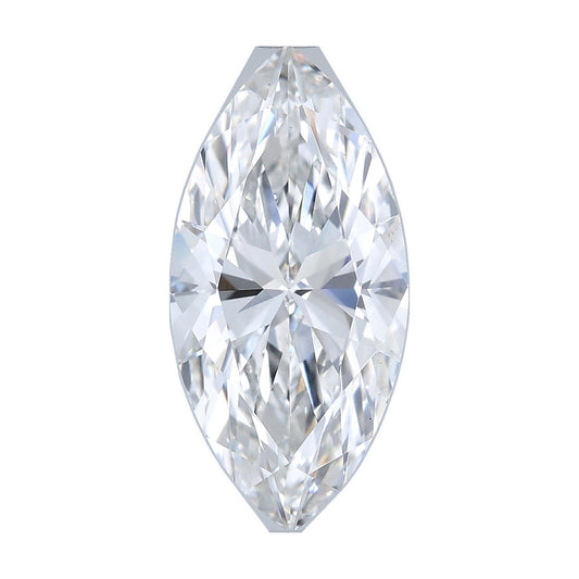 3.57 ct marquise lab-grown diamond, F color, VS1 clarity, IGI certified, still from its 360° video
