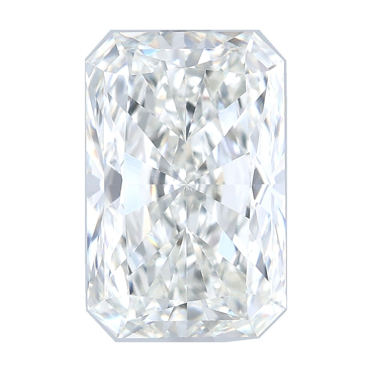 3.57 ct radiant lab-grown diamond, G color, VVS2 clarity, IGI certified, still from its 360° video