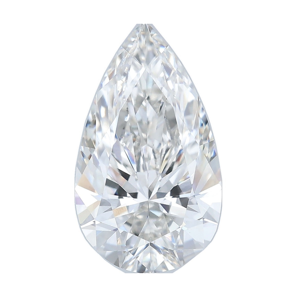 3.58 ct pear lab-grown diamond, G color, VVS2 clarity, IGI certified, still from its 360° video