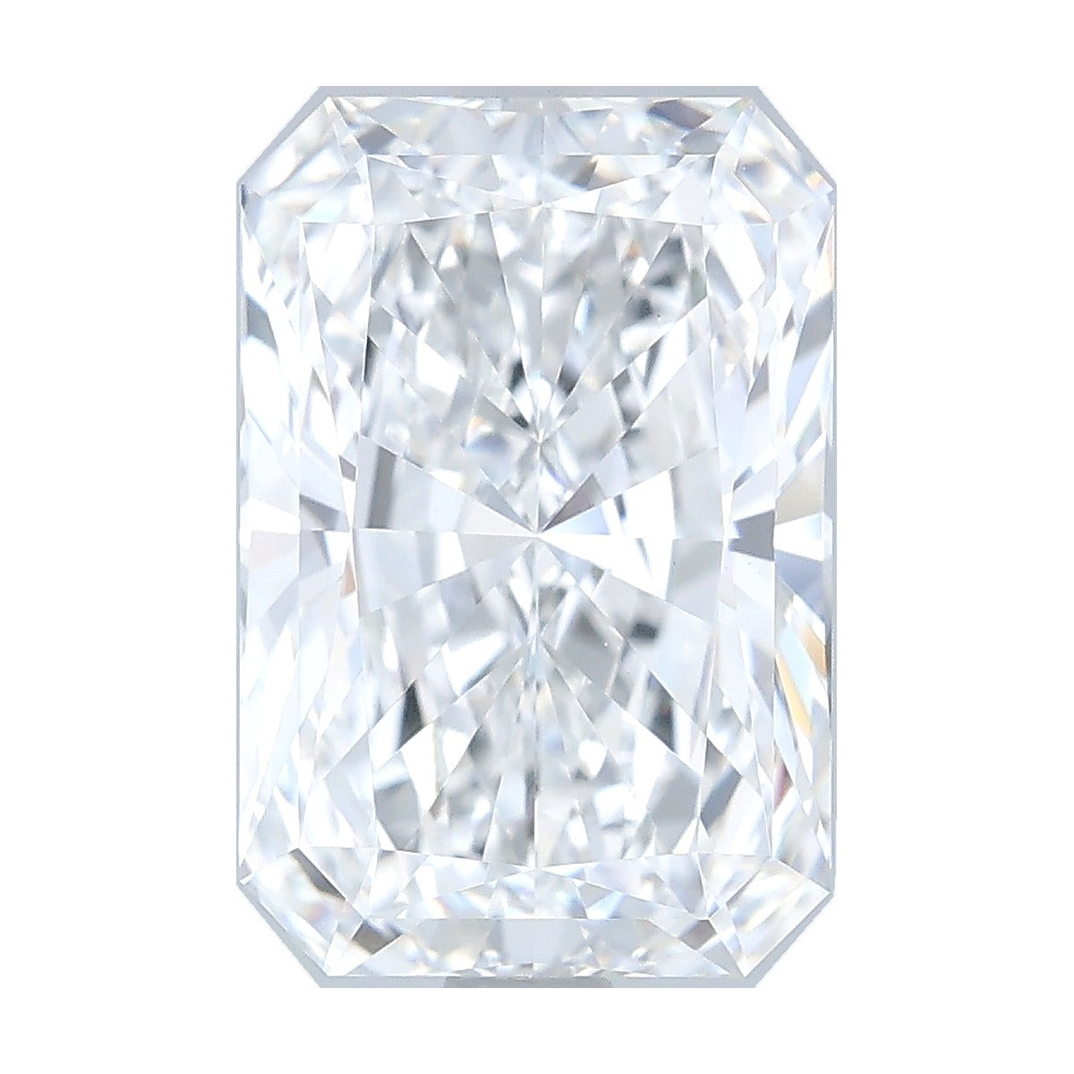 3.58 ct radiant lab-grown diamond, D color, VS1 clarity, IGI certified, still from its 360° video