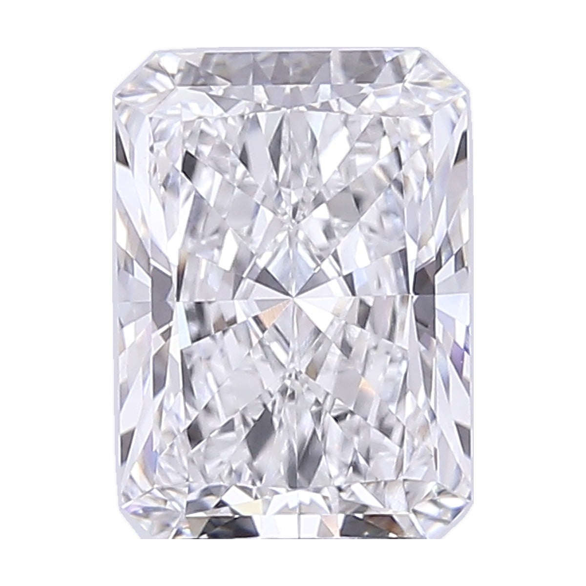 3.58 ct radiant lab-grown diamond, E color, VS1 clarity, IGI certified, still from its 360° video