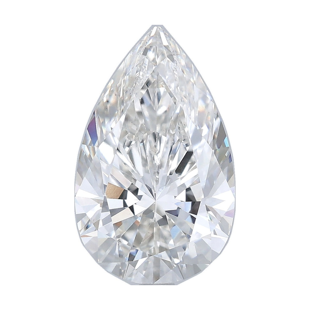3.59 ct pear lab-grown diamond, G color, VS1 clarity, IGI certified, still from its 360° video