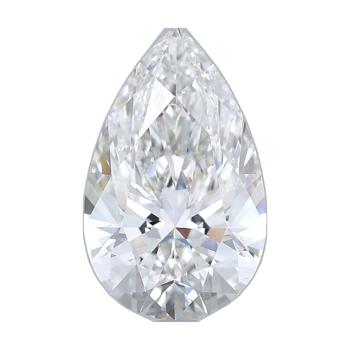3.59 ct pear lab-grown diamond, G color, VS1 clarity, IGI certified, still from its 360° video