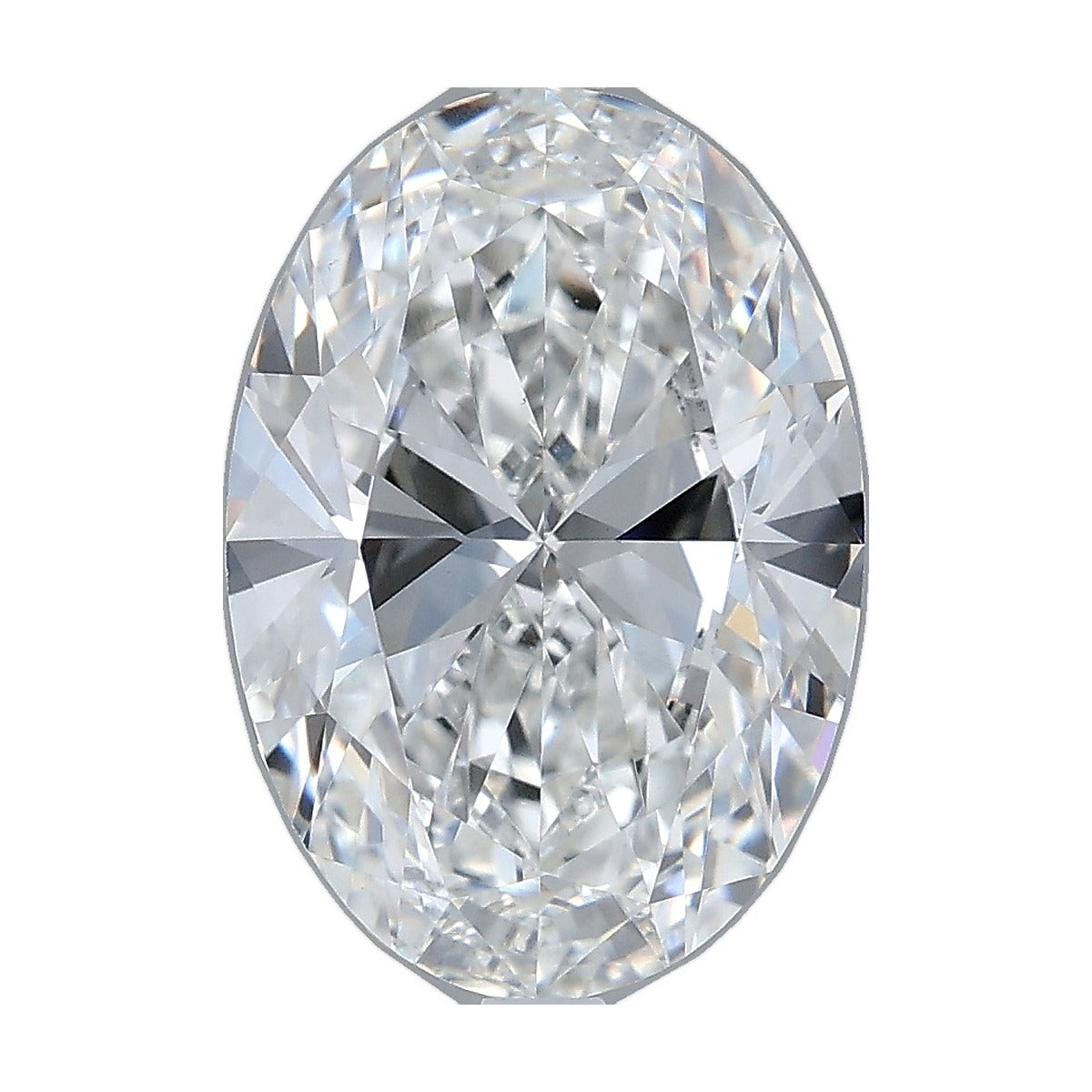 3.71 ct oval lab-grown diamond, F color, VS1 clarity, IGI certified, still from its 360° video