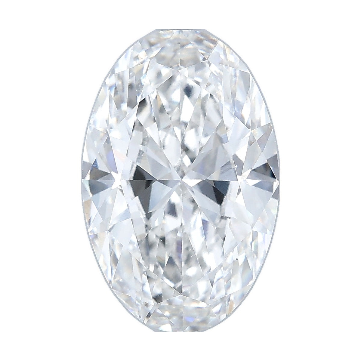 3.72 ct oval lab-grown diamond, E color, VS1 clarity, IGI certified, still from its 360° video