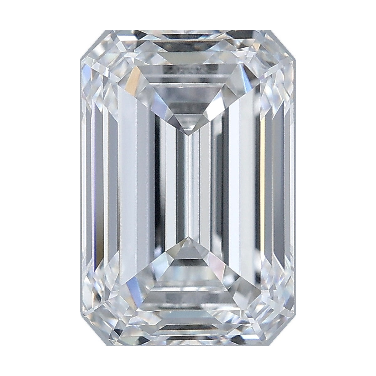 3.73 ct emerald lab-grown diamond, D color, VVS1 clarity, IGI certified, still from its 360° video