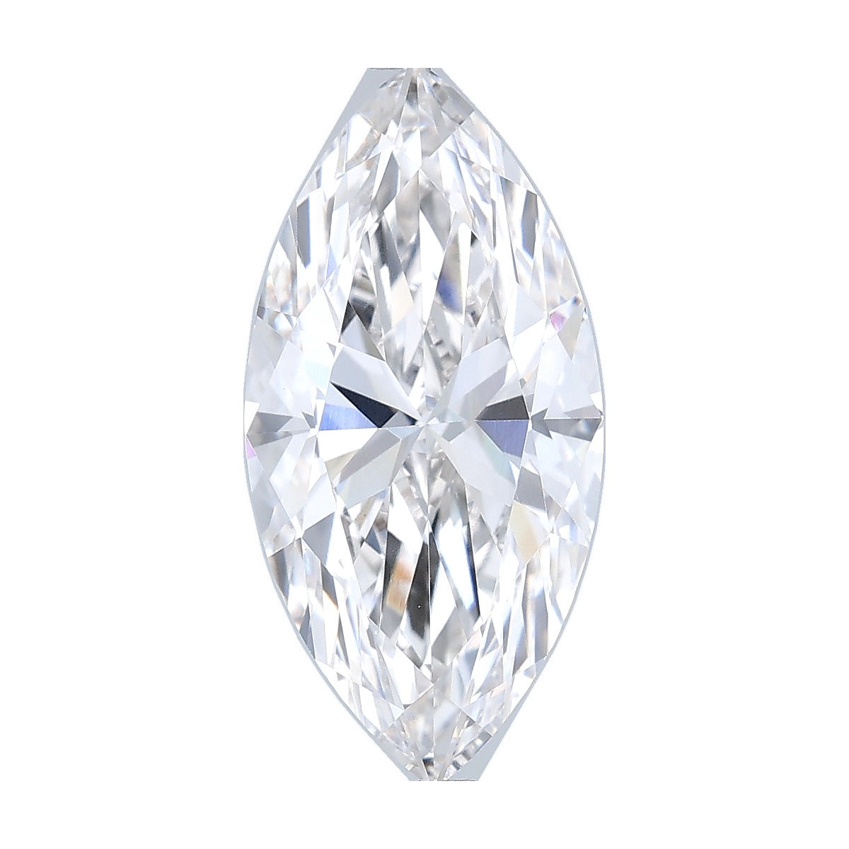 3.73 ct marquise lab-grown diamond, F color, VS1 clarity, IGI certified, still from its 360° video
