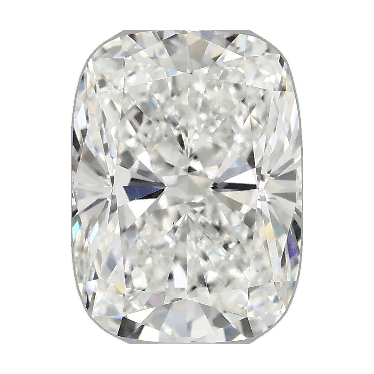 3.74 ct elongated cushion lab-grown diamond, D color, VS1 clarity, IGI certified, still from its 360° video