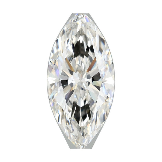 3.74 ct marquise lab-grown diamond, E color, VS1 clarity, IGI certified, still from its 360° video