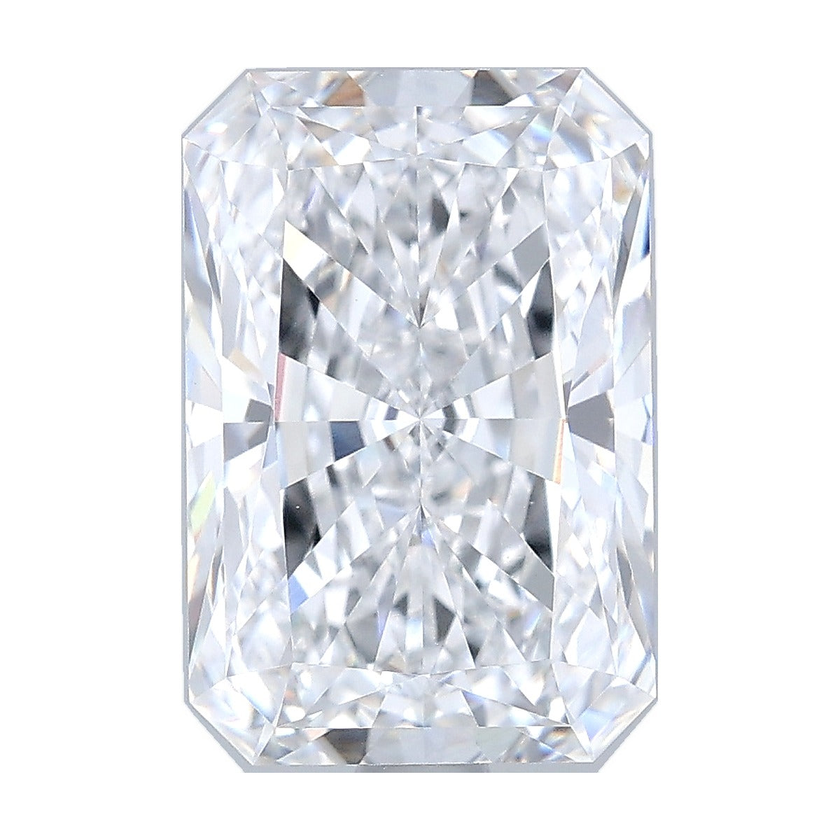 3.76 ct radiant lab-grown diamond, D color, VS1 clarity, GIA certified, still from its 360° video
