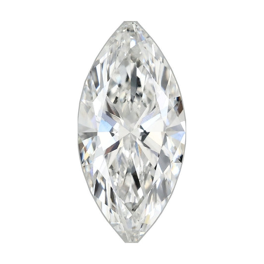 3.77 ct marquise lab-grown diamond, E color, VS1 clarity, IGI certified, still from its 360° video