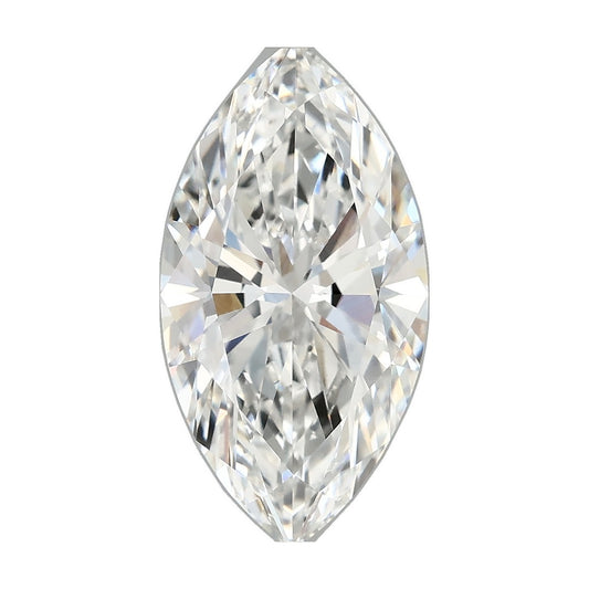 3.80 ct marquise lab-grown diamond, F color, VVS2 clarity, IGI certified, still from its 360° video