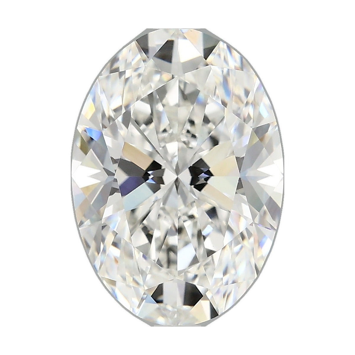 3.84 ct oval lab-grown diamond, E color, VVS2 clarity, IGI certified, still from its 360° video