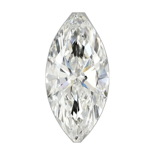 3.85 ct marquise lab-grown diamond, F color, VS1 clarity, IGI certified, still from its 360° video