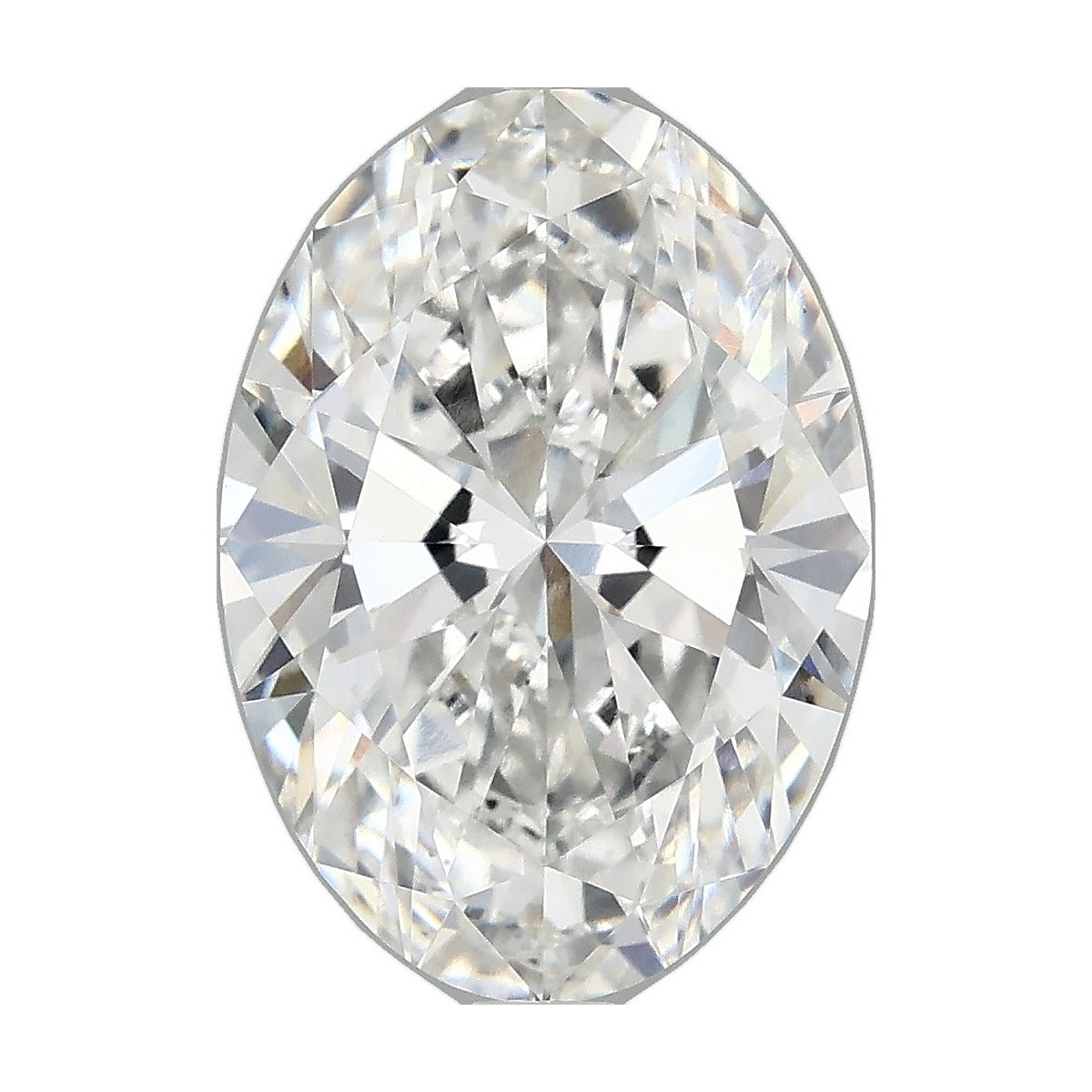 3.86 ct oval lab-grown diamond, E color, VS1 clarity, IGI certified, still from its 360° video