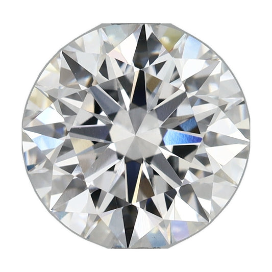 3.86 ct round lab-grown diamond, D color, VVS2 clarity, IGI certified, still from its 360° video