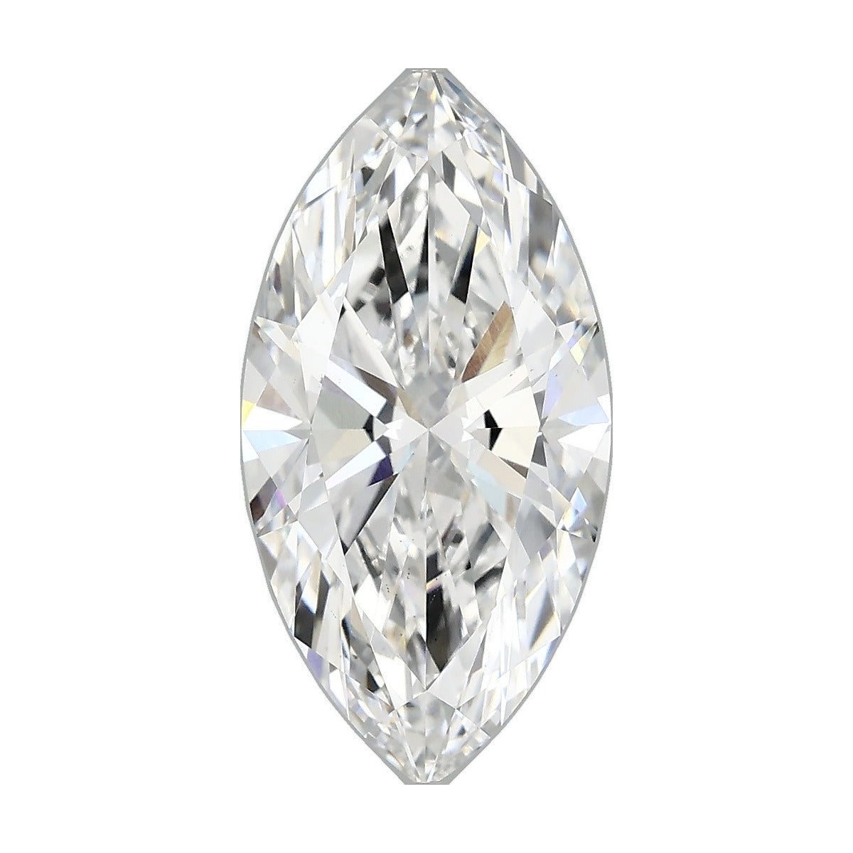 3.87 ct marquise lab-grown diamond, D color, VS1 clarity, IGI certified, still from its 360° video