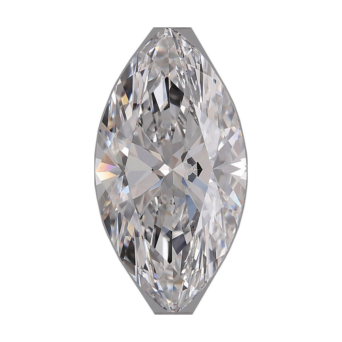 3.88 ct marquise lab-grown diamond, D color, VVS2 clarity, IGI certified, still from its 360° video