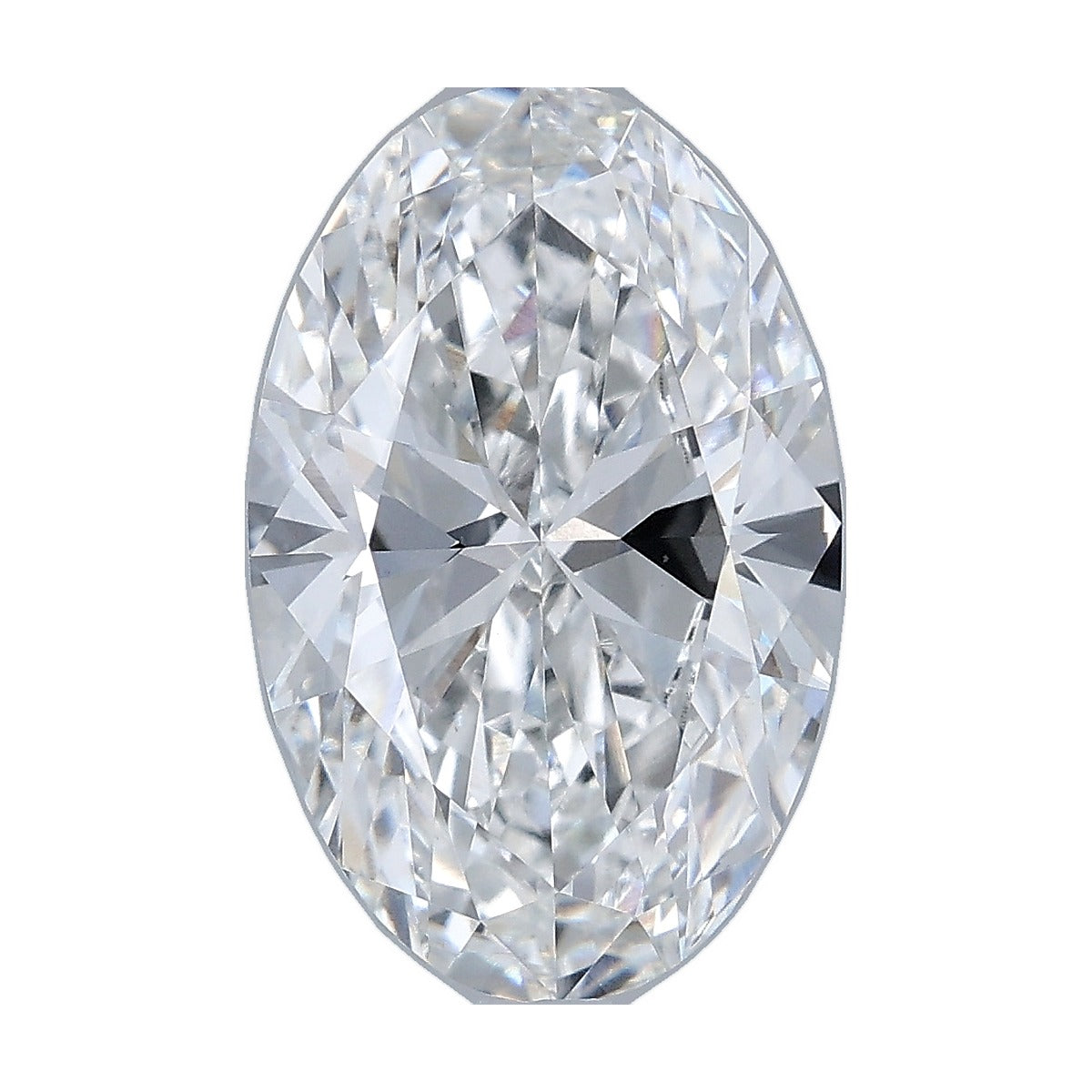 3.88 ct oval lab-grown diamond, E color, VVS2 clarity, IGI certified, still from its 360° video