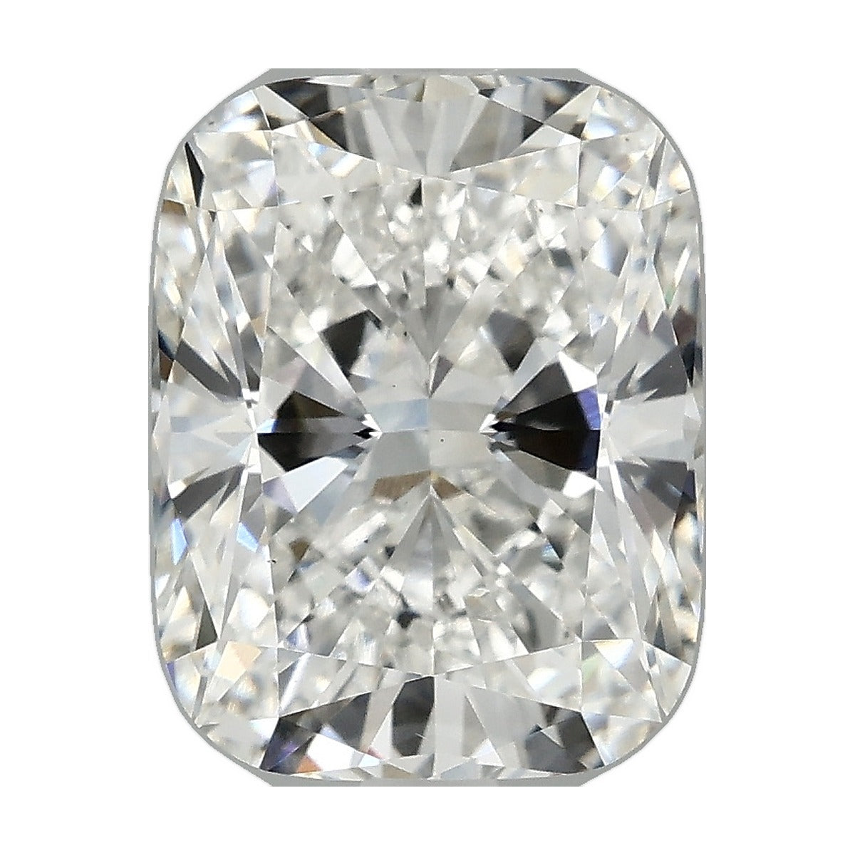 3.89 ct elongated cushion lab-grown diamond, F color, VS1 clarity, IGI certified, still from its 360° video