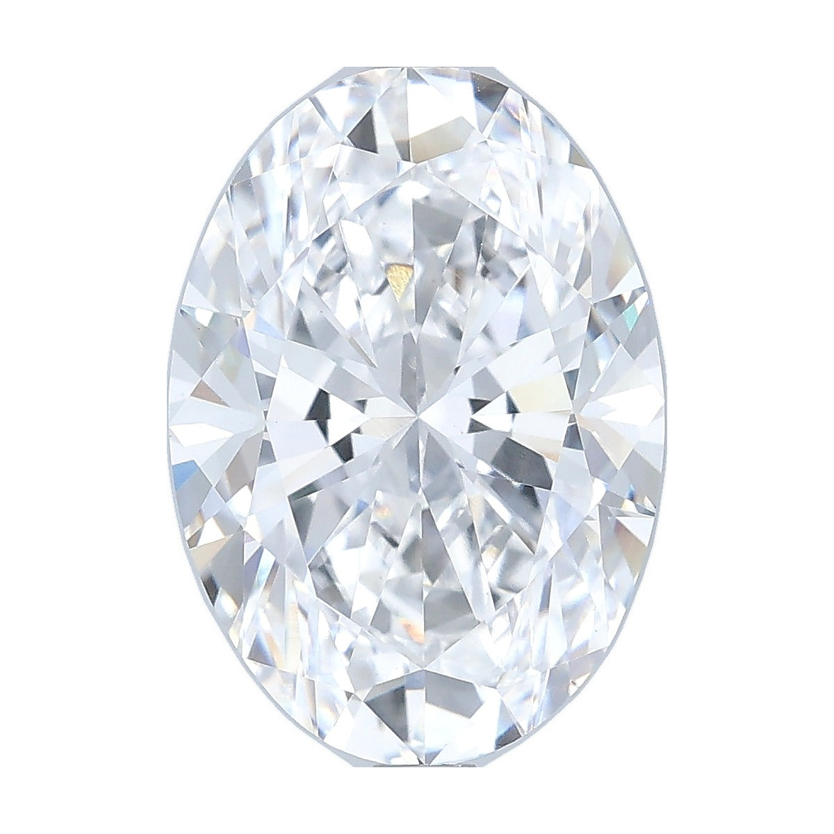 3.89 ct oval lab-grown diamond, D color, VS1 clarity, IGI certified, still from its 360° video