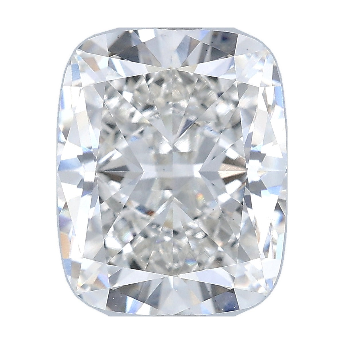 3.97 ct elongated cushion lab-grown diamond, G color, VS1 clarity, IGI certified, still from its 360° video