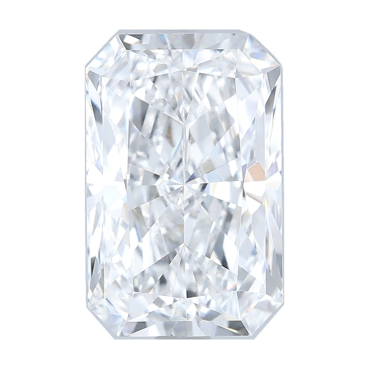 4.00 ct radiant lab-grown diamond, D color, VVS2 clarity, IGI certified, still from its 360° video