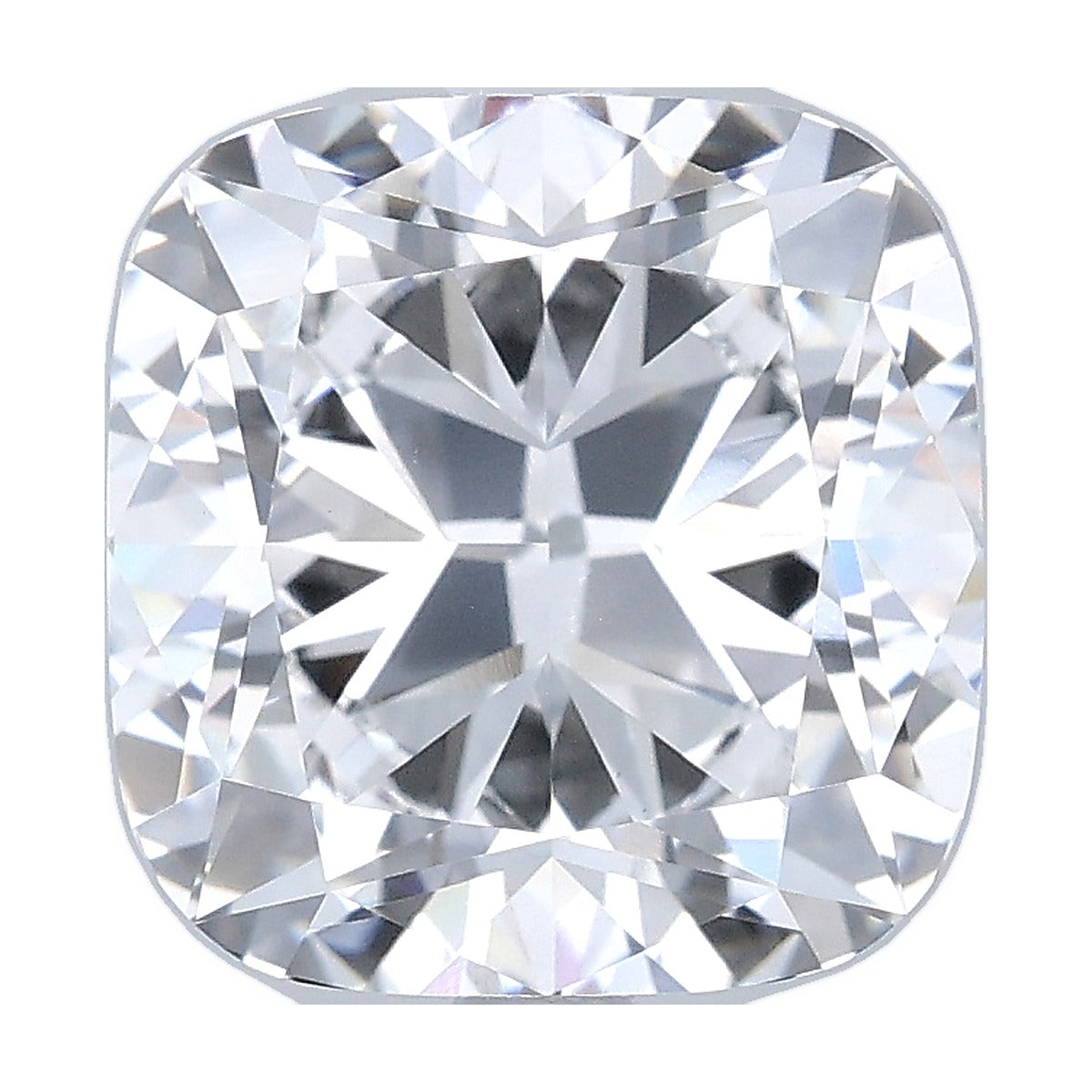 4.01 ct cushion lab-grown diamond, D color, VVS2 clarity, IGI certified, still from its 360° video