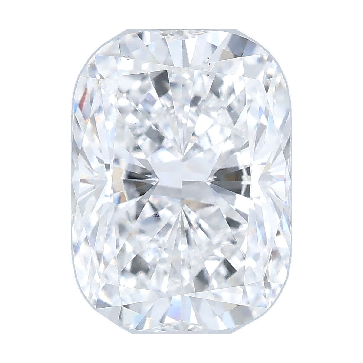 4.01 ct elongated cushion lab-grown diamond, D color, VS2 clarity, IGI certified, still from its 360° video