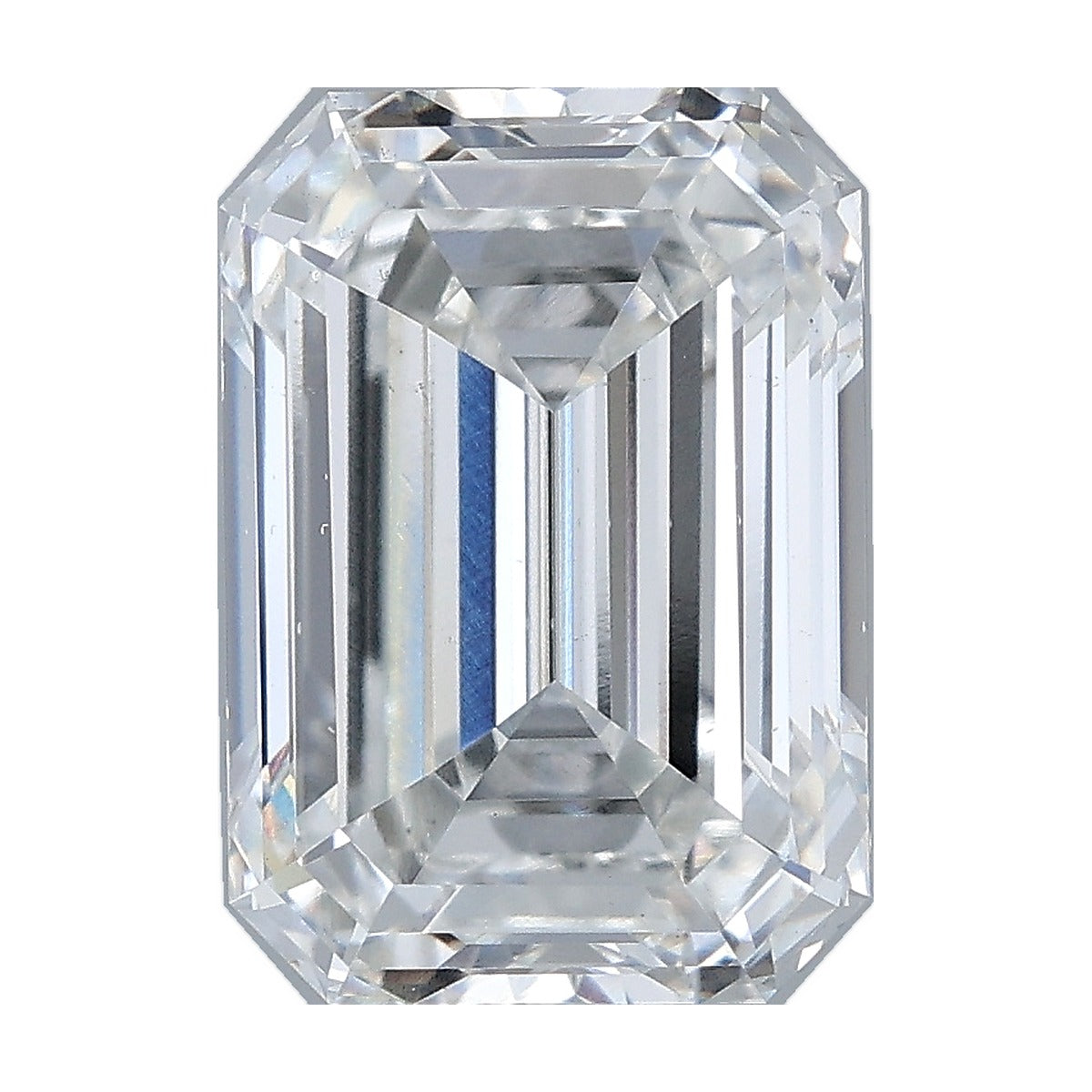4.01 ct emerald lab-grown diamond, F color, VS2 clarity, IGI certified, still from its 360° video