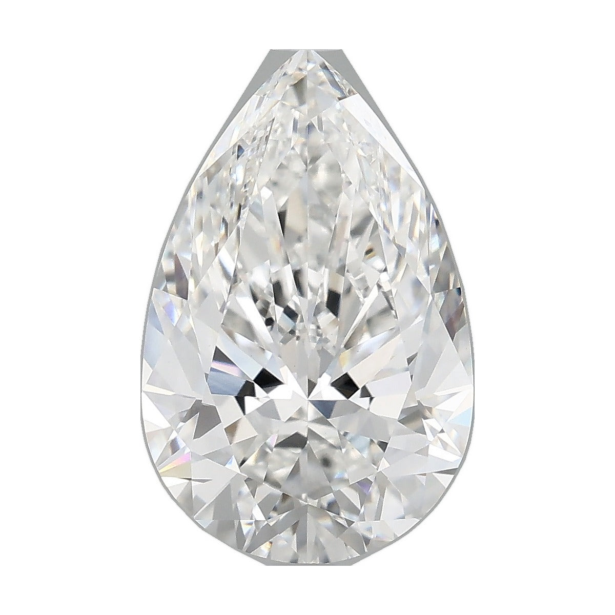 4.01 ct pear lab-grown diamond, E color, VVS2 clarity, IGI certified, still from its 360° video