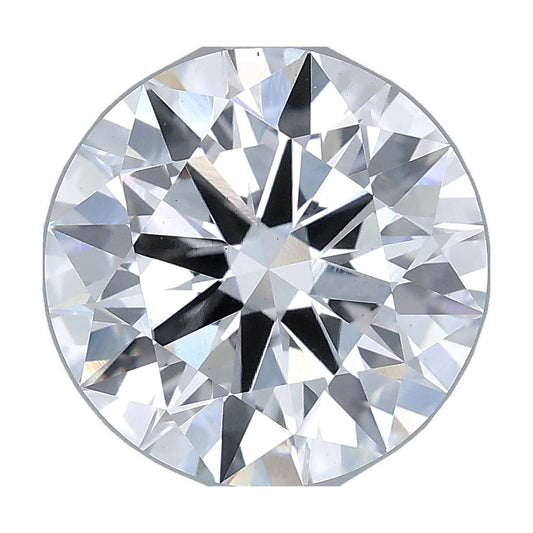 4.02 ct round lab-grown diamond, E color, VS1 clarity, IGI certified, still from its 360° video